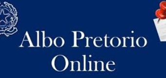 Albo Pretorio online